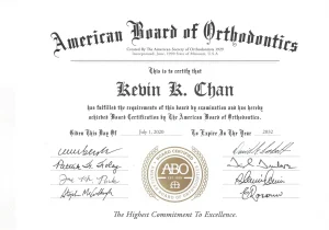 American Board of Orthodontics